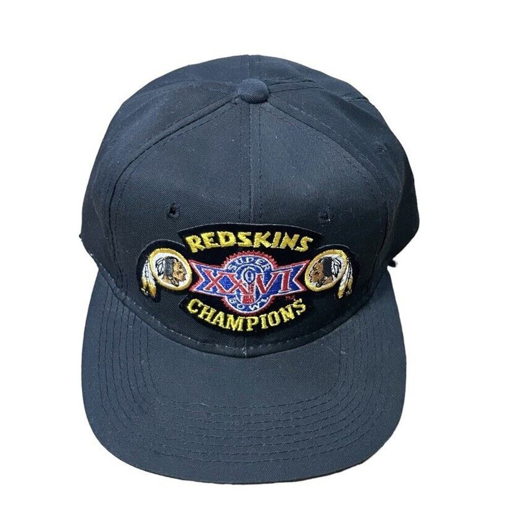Sports Specialties Snapback Hat Men O/S Black Washington Commanders Redskins VTG